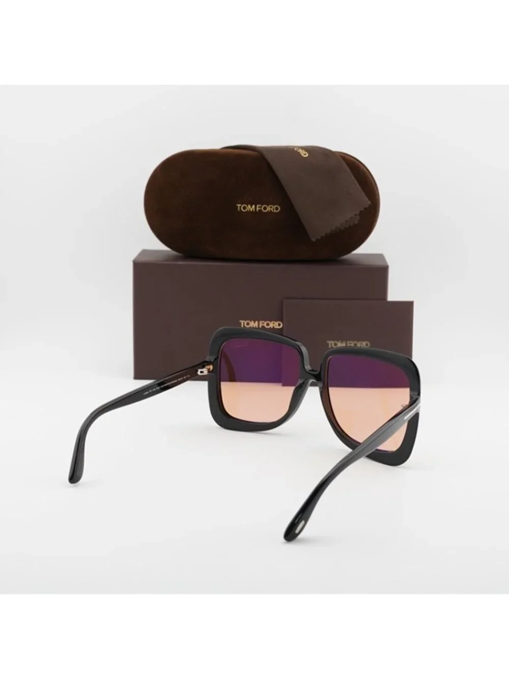Tom Ford Lorelai FT1156 01E Sunglasses Black Butterfly Frame, Photochromic Lense - Picture 10 of 10